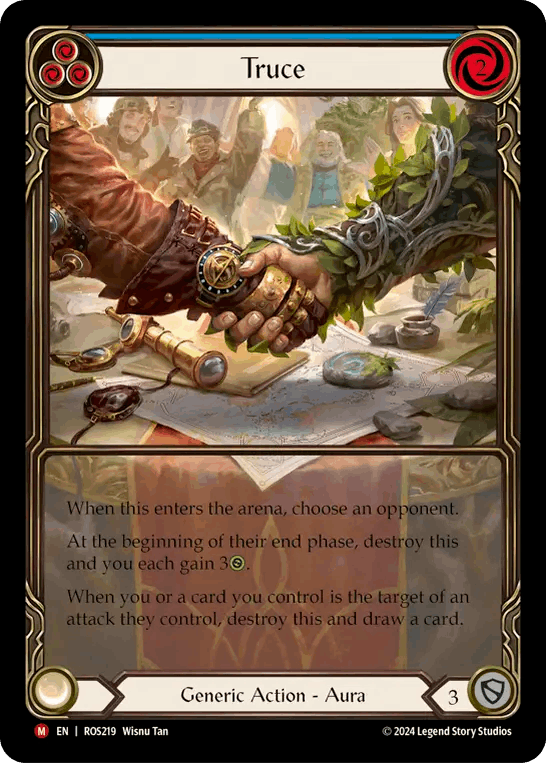 一時停戦 /Truce fab RF Extended Art 拡張 一時停戦 /Truce fab RF Extended Art 拡張 TCG専門店 蓮屋 MtG