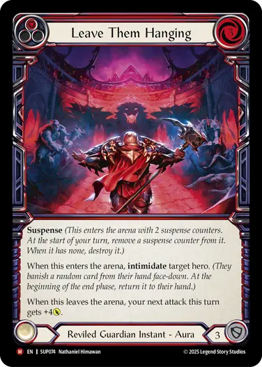 EN】[Reviled Guardian] Leave Them Hanging/余韻残置 (赤)「M