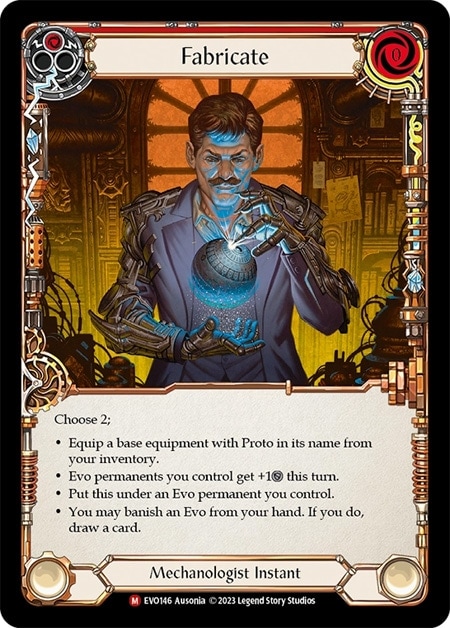 【EN】[Mechanologist] Fabricate 「M」〔EVO146〕