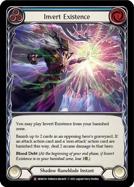【EN】[Shadow Runeblade] Invert Existence 「M」〔MON-UL158〕