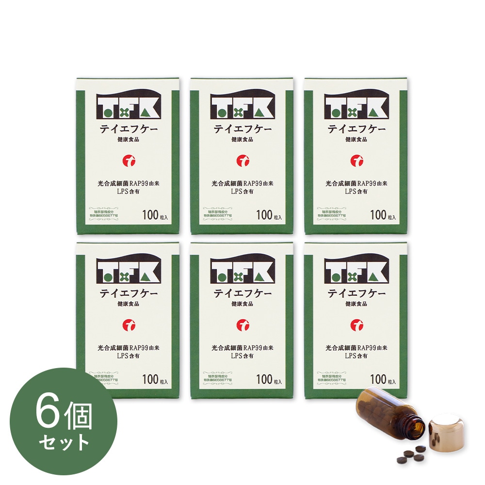 ＴＦＫ（テイエフケー）100粒入　6個セット