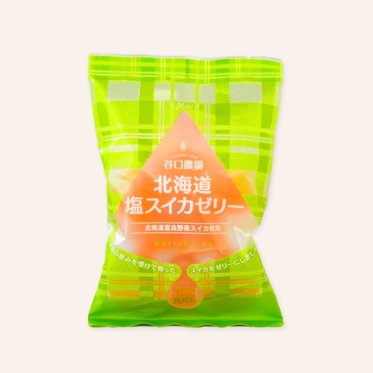 谷口　送料分として 北海道塩スイカゼリー ミニ 22g×8個 | ゼリー・プリン | 谷口農場