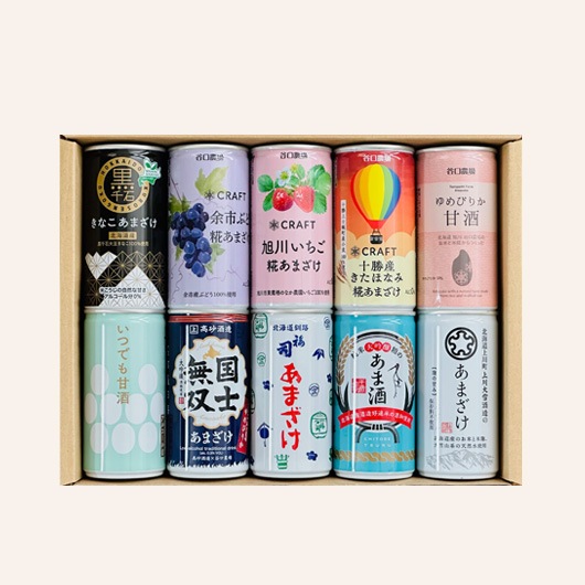 北海道甘酒セット 10缶 | 農場の冬ギフト（12月21日まで） | 谷口農場