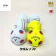 キャロウェイ クロムソフト 2024年 モデル 特Aランク CHROME SOFT 360° TRIPLE TRACK ロストボール ゴルフボール  【中古】【1球】