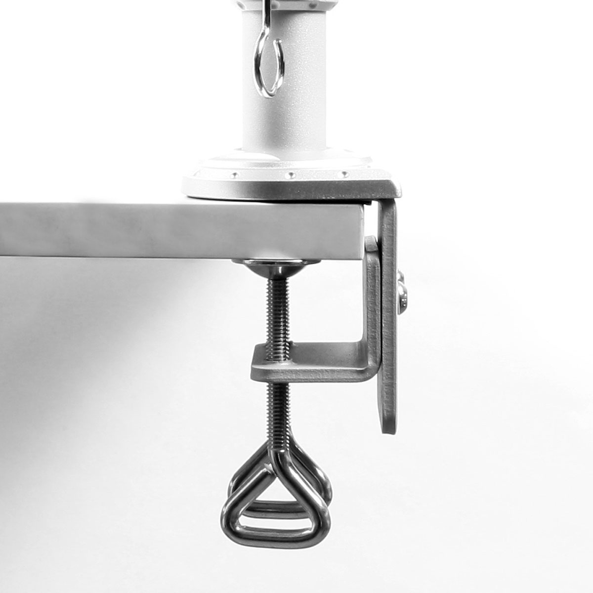 ノートパソコン＆サブモニター用ダブルアーム | THANKO