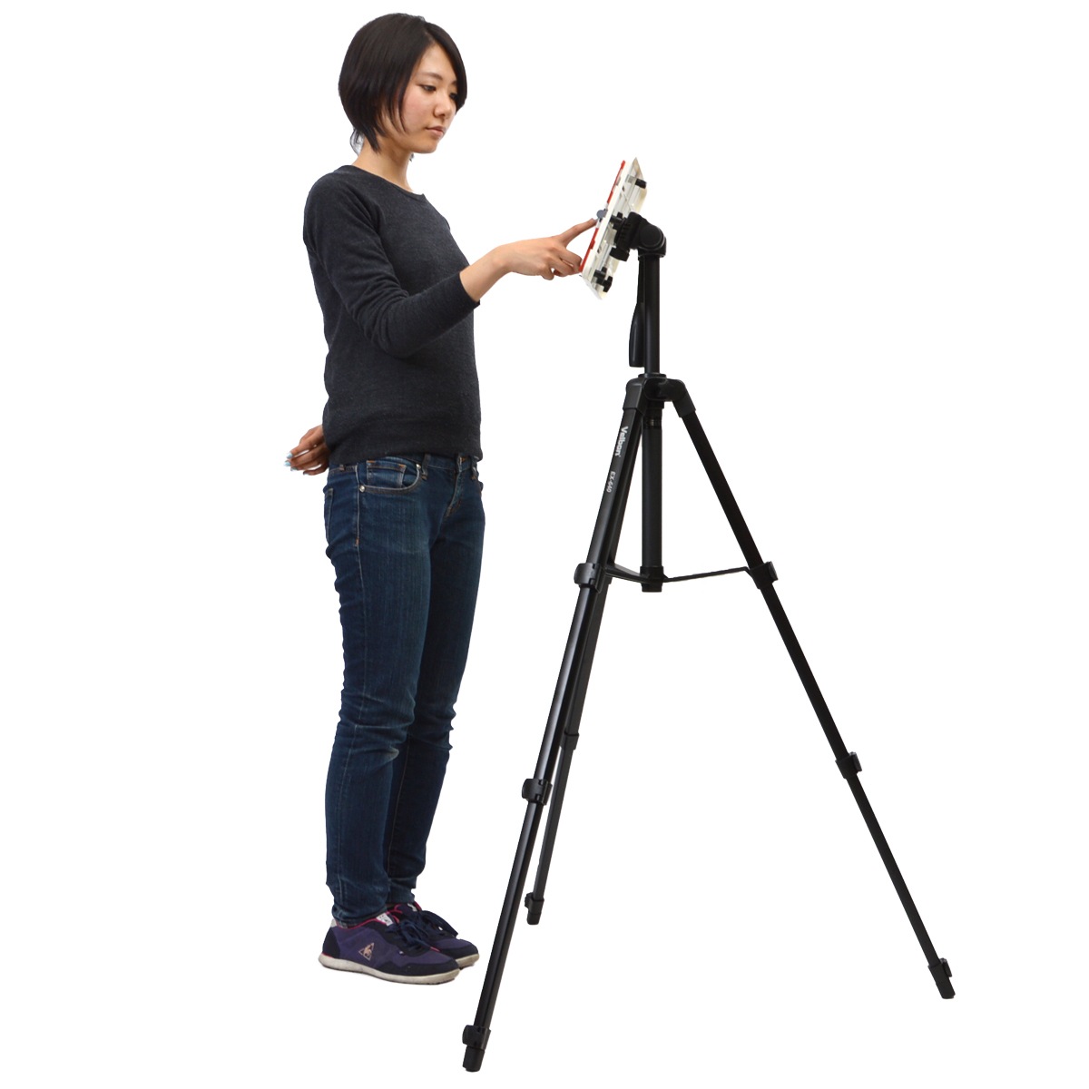 カメラ三脚用タブレットデスク | THANKO