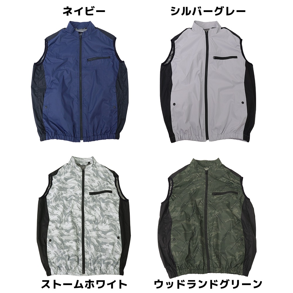 ベストタイプ冷感服4 3L シルバーグレー 服のみ販売】圧倒的に冷える「冷蔵服4」ベスト | THANKO
