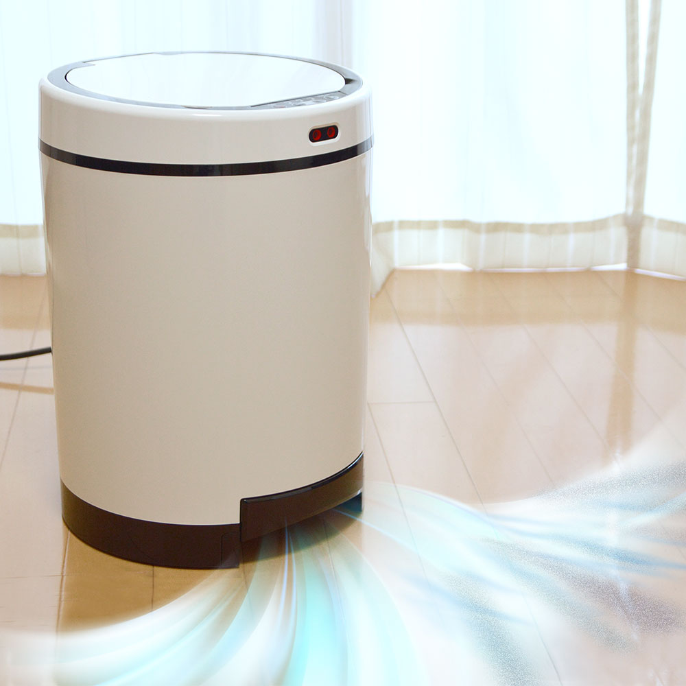 ゴミを自動吸引する掃除機ゴミ箱「クリーナーボックス」