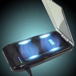 UV除菌＆ワイヤレス充電「スマホクリーンルーム」