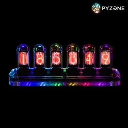 ニキシー管風置時計「Cyber punClock ghost」