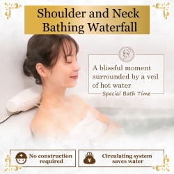 [English] Shoulder and Neck Bathing Waterfall 