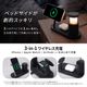 3台同時に力強く充電できるワイヤレス充電器