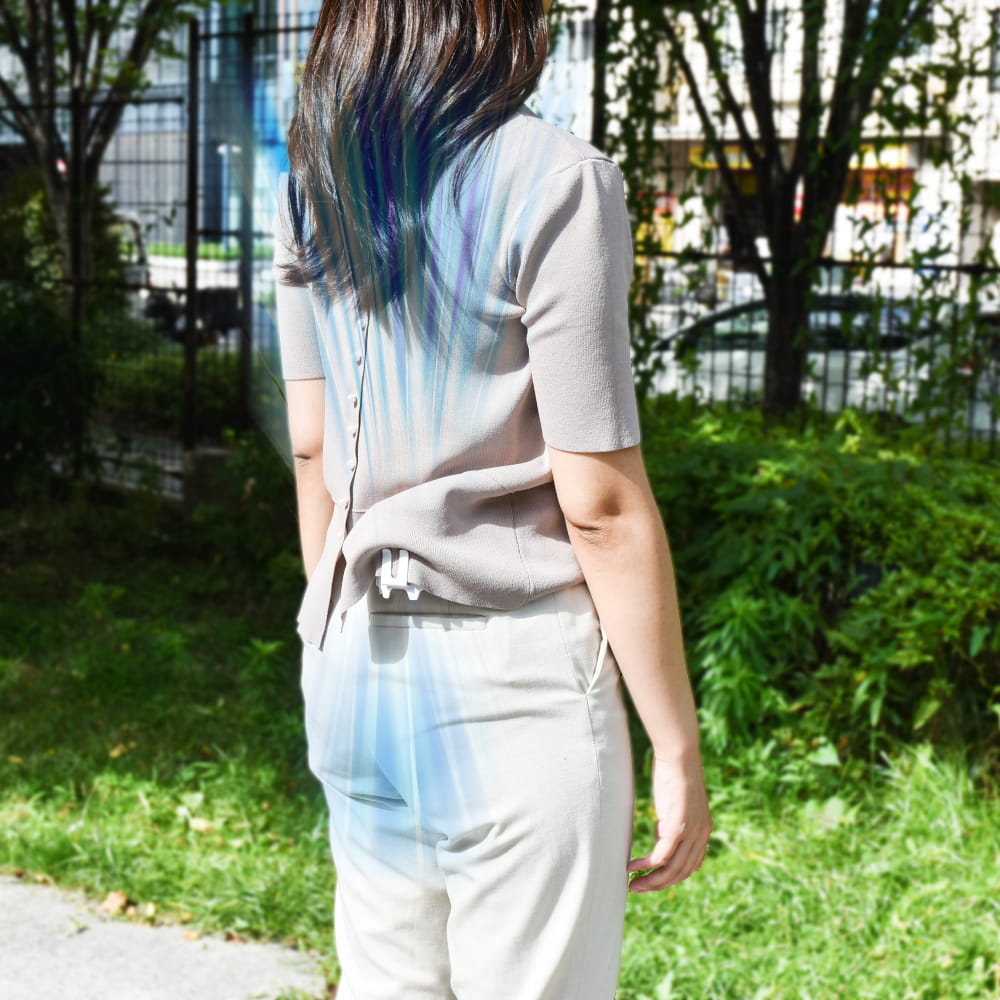 服に風を送る後付け空調ファン 腰ベルトファン3 公式 サンコー通販オンラインショップ