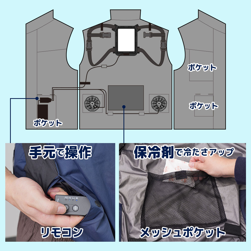 圧倒的に冷える「冷蔵服」2026年モデル ベスト | 【公式】サンコー通販