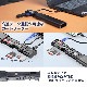 高速リーダー機能付きアルミメモリーカードケース