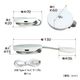 リングスタンド付き2in1小型ワイヤレス充電器
