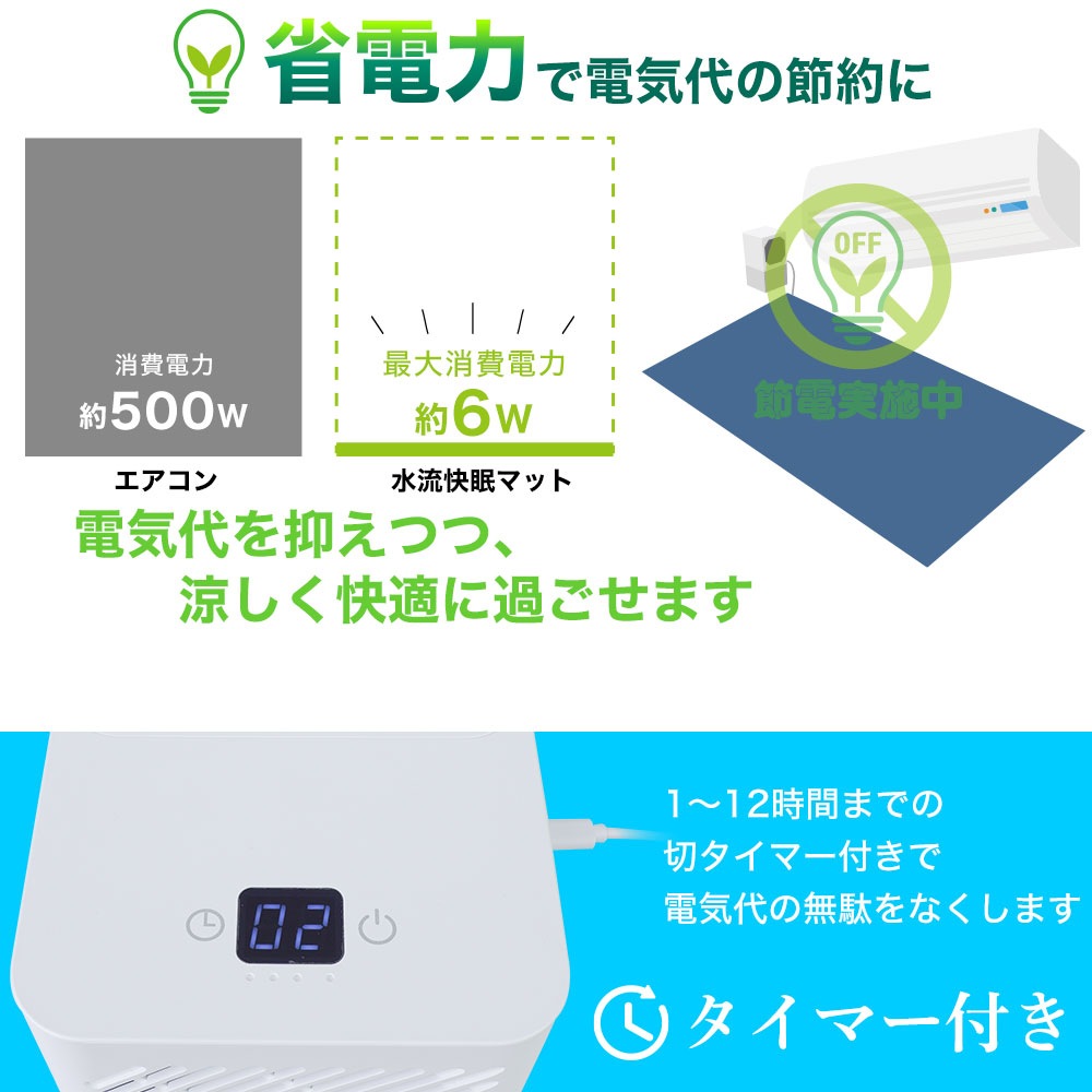 ひんやり水流快眠マットLite | 【公式】サンコー通販サイト