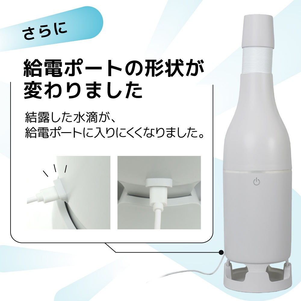 冷たい風が出る「USBスポットアイスファン」グレー | 【公式】サンコー