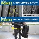 シュパッと1秒！どこでも座れるリュック