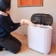 小型二槽式洗濯機「別洗いしま専科」3