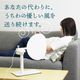 USBでパワフルにあおぐ「電動うちわ」