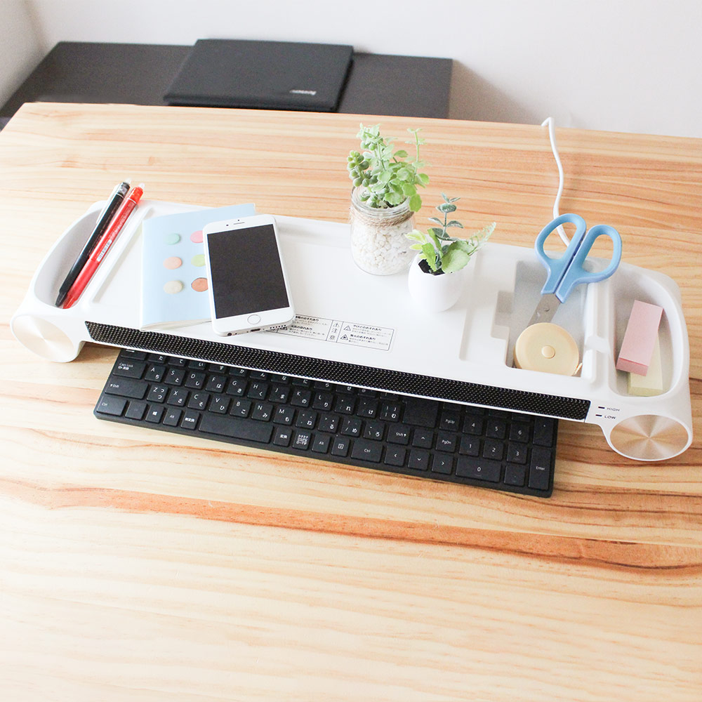 手元あったか ヒーター付モニター台 公式 サンコー通販オンラインショップ