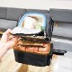 できたての美味しさを持ち帰り！「USB電熱付温冷ショルダーバッグ」