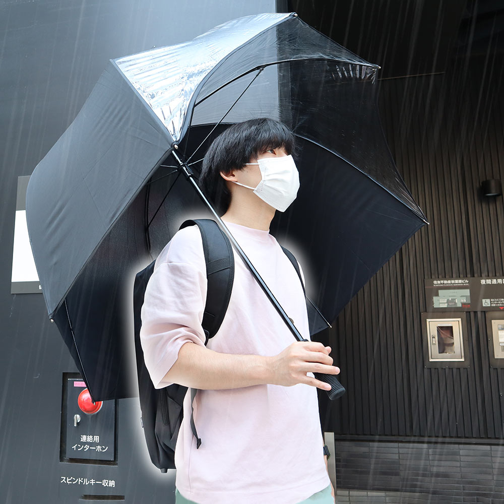 とことん濡らさない傘 リュックガードアンブレラ 公式 サンコー通販オンラインショップ