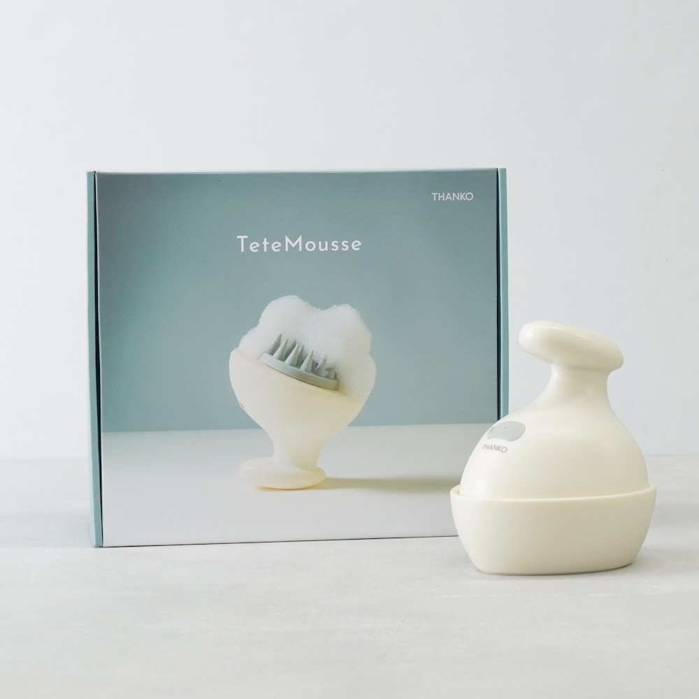 泡が出るハンディヘッドスパ「TeteMousse(テテムース)」 | 【公式