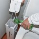 もこもこ泡で飛び跳ね抑制「後付けトイレバブル洗浄機BIG」