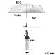 自動開閉式折りたたみビニール傘「クリアンブレラ」