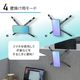 1台4役「カチカチ折りたたみPCスタンド」