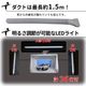 LEDライト付パワフルファン塗装ブース デラックス