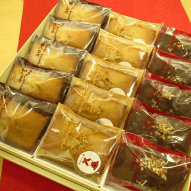 フィナンシェ詰め合わせ15個セット（ピーナッツ・ショコラ・プレーン）