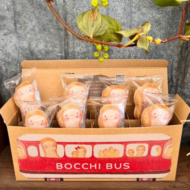 BOCCHI BUS (落花生チョコ最中 ぼっち畑)｜ありがとねっと｜千葉