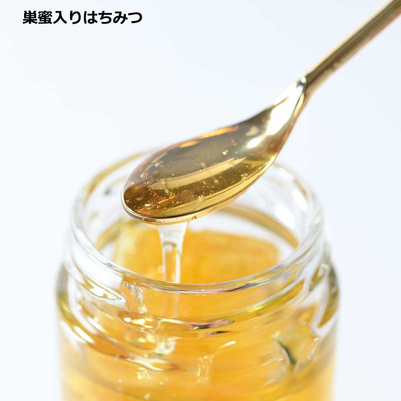 はちみつ専用リンク はちみつ工房オススメBセット(巣蜜入りはちみつ140g、百花300g