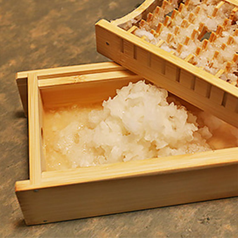 竹製大根おろしダブル歯(鬼おろし)17本歯・受け皿(吊り)のセット 竹製大根おろしダブル歯(鬼おろし)17本歯・受け皿(吊り)のセット