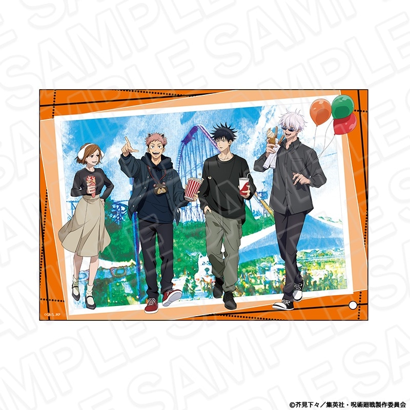 呪術廻戦 よみうりランド ミニアクリルアート 遊園地ver 呪術廻戦×よみうりランド/TVアニメ「呪術廻戦」 ミニアクリル