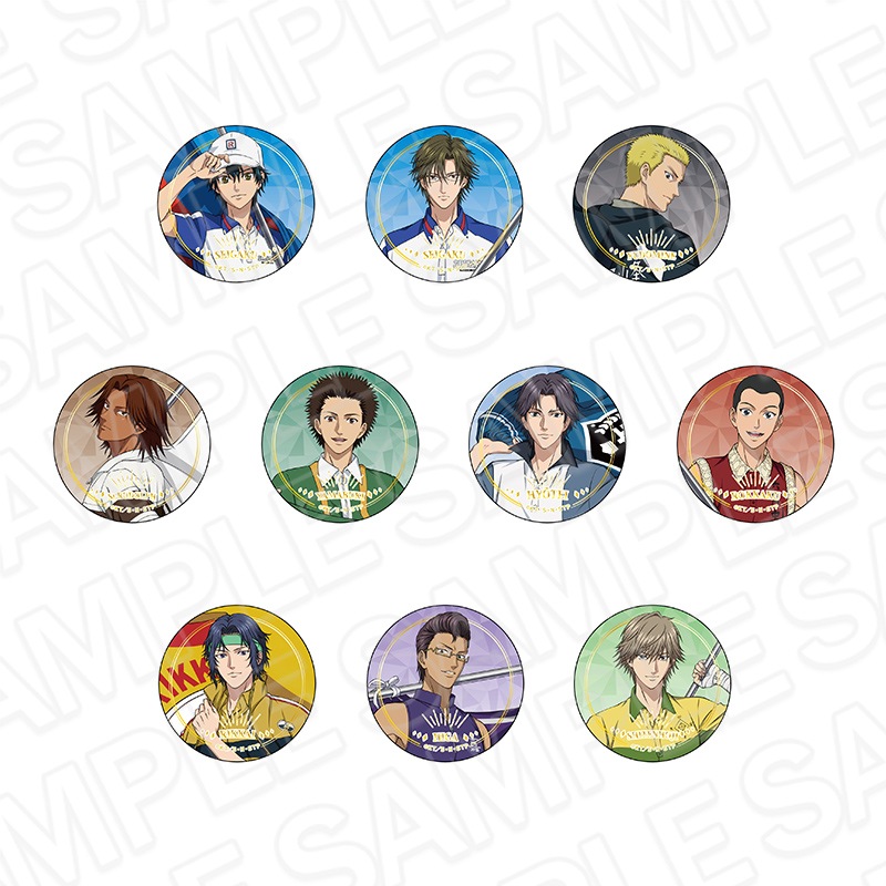 【再販】新テニスの王子様　カンバッジ(ブラインド)　flag ver.【2026年5月下旬～6月中旬以降順次発送】