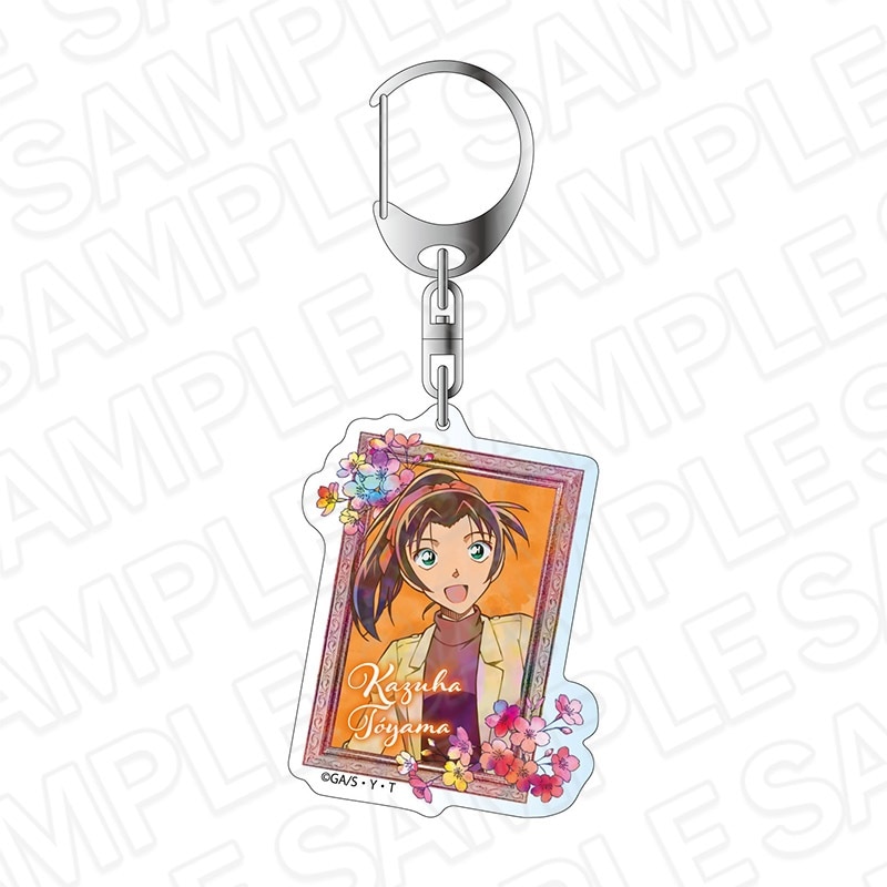 名探偵コナン　アクリルキーホルダー　PALE TONE series　遠山和葉　flower ver.2【2024年7月下旬頃発売予定】