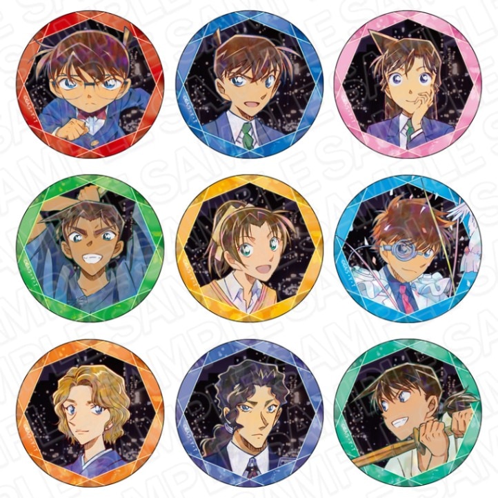 名探偵コナン　カンバッジ(ブラインド)　PALE TONE series　夜景 ver.【2024年9月上旬頃発売予定】