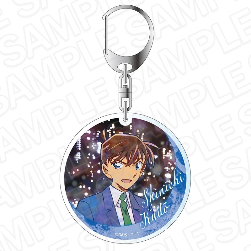 名探偵コナン　アクリルキーホルダー　PALE TONE series　工藤新一　夜景 ver.【2024年9月上旬頃発売予定】