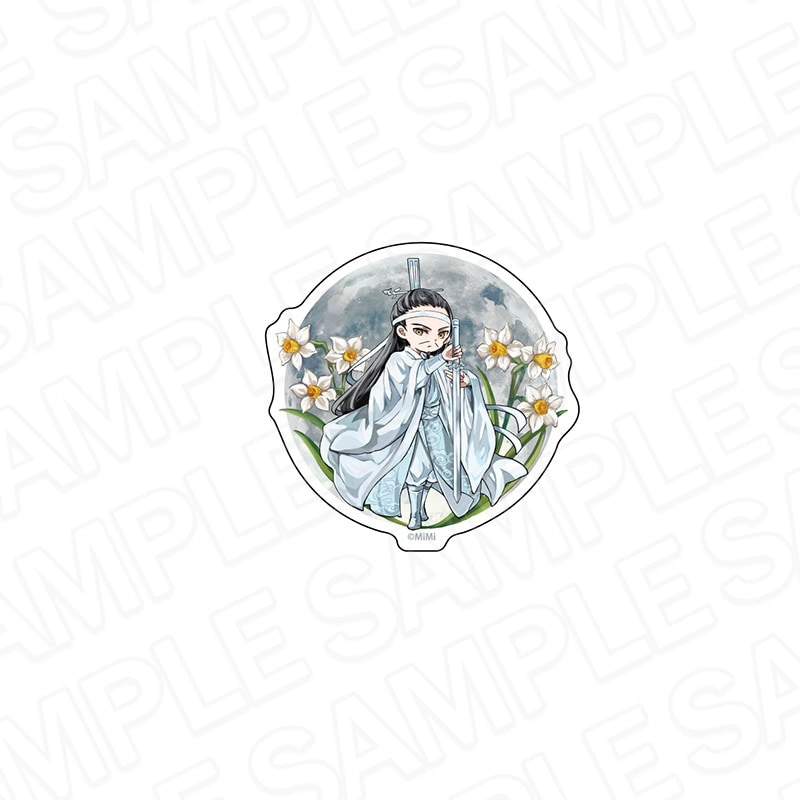 【魔道祖師公式通販】魔道祖師　アクリルクリップ　藍啓仁　デフォルメ　月下清影 ver.<ご注文から2ヶ月～3ヶ月前後で順次お届け予定>