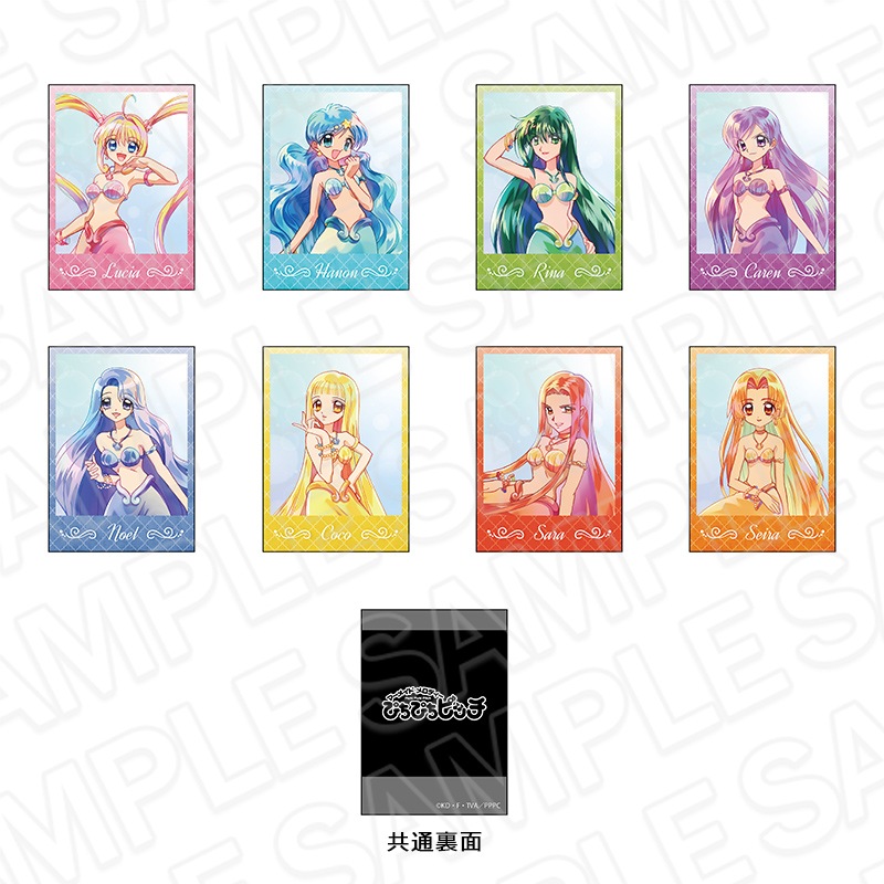 マーメイドメロディー ぴちぴちピッチ　インスタントフォト風カード(ブラインド)　PALE TONE series　マーメイド ver.　コンプリートセット【2025年7月上旬～下旬以降順次発送】
