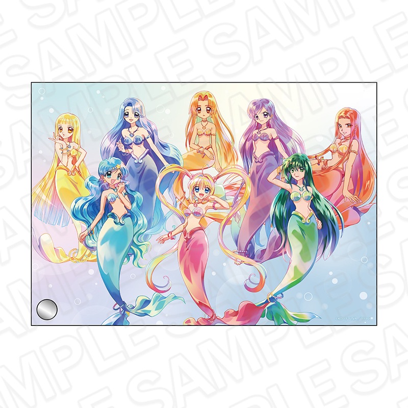 ぴちぴちピッチ ミニ アクリルアート アクリル グッズ THE　キャラ るちあ TVアニメ『マーメイドメロディー ぴちぴちピッチ』新作グッズが