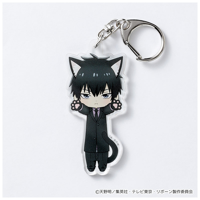 リボーン ツナ 雲雀 アクリルキーホルダー その2 J-WORLD 家庭教師ヒットマンREBORN!】のび猫アクリルキーホルダー第2弾