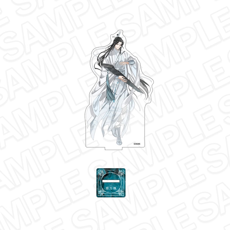 魔道祖師 THEキャラ 公式茶屋 月華清影 色紙 コンプリートセット 魔道祖師公式通販】魔道祖師 アクリルフィギュア 含光君 A 月華