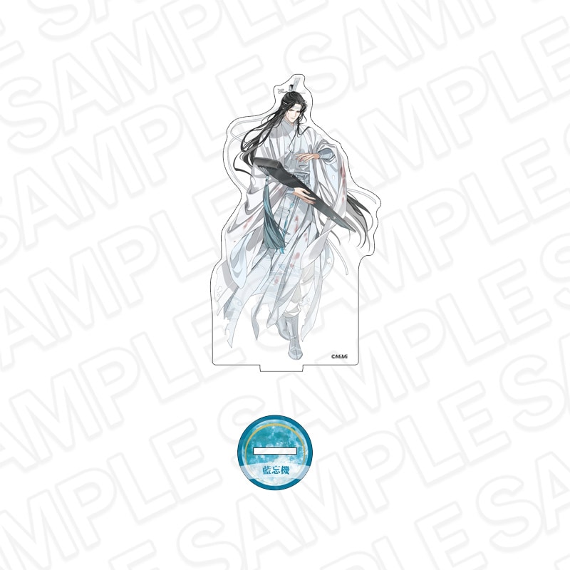 魔道祖師 THEキャラ 公式茶屋 月華清影 色紙　コンプリートセット 魔道祖師公式通販】魔道祖師 アクリルフィギュア 含光君 B 月華