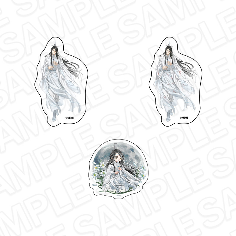 魔道祖師公式通販】魔道祖師 和紙ステッカーセット 藍曦臣 月華清影