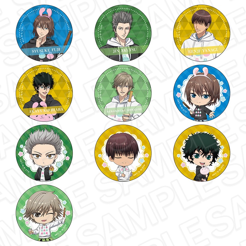 新テニスの王子様　カンバッジ(ブラインド)　B　遊園地 ver.　セット